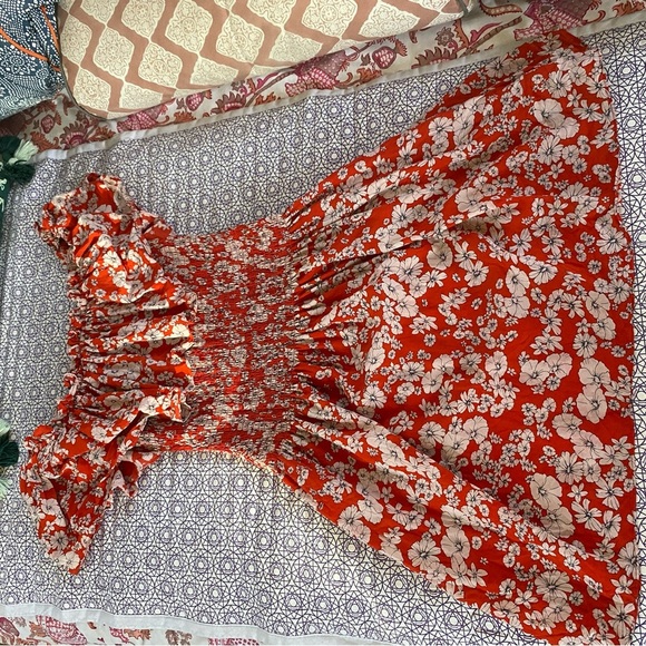 Rebecca Taylor size 4 Floral Off-Shoulder Dress - Picture 6 of 6